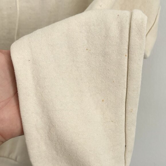 Aviator Nation Ninja Hoodie Pullover Jacket in Vintage White Sz Small Sweatshirt - Picture 10 of 11